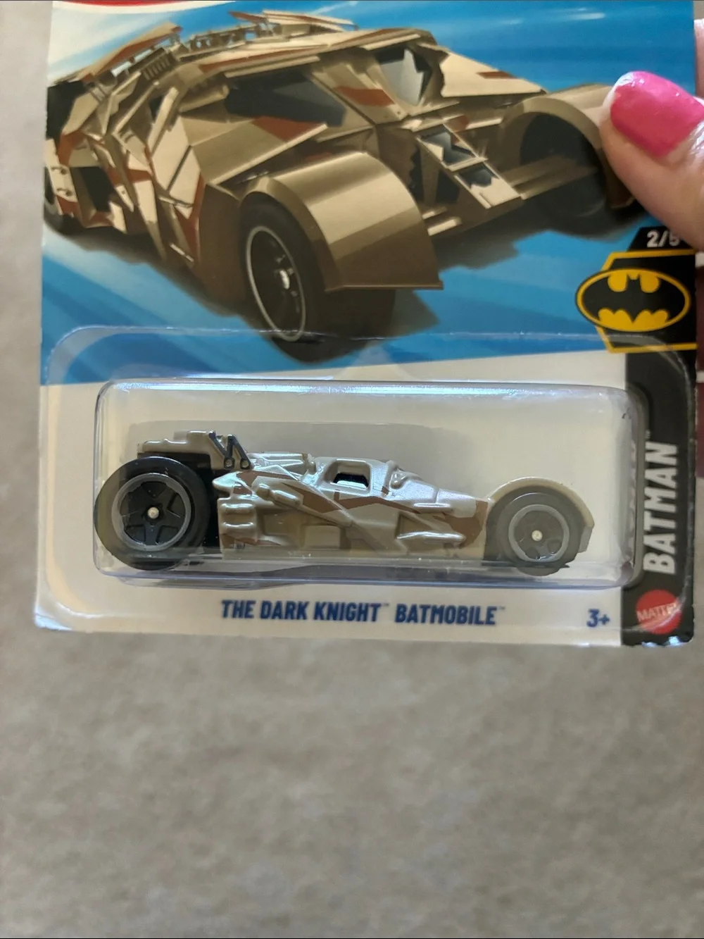 Mattel Hot Wheels The Dark Knight Batmobile